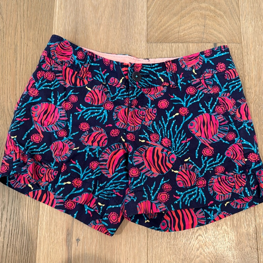 Lilly Pulitzer fish Callahan shorts 0